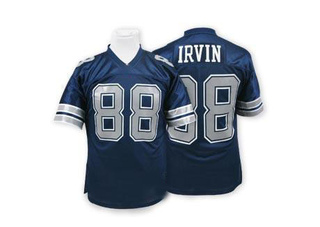 Authentic Michael Irvin Men's Dallas Cowboys Throwback Jersey - Navy Blue