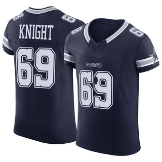 Elite Brandon Knight Men's Dallas Cowboys Vapor F.U.S.E. Jersey - Navy