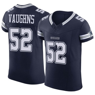 Elite Byron Vaughns Men's Dallas Cowboys Vapor F.U.S.E. Jersey - Navy