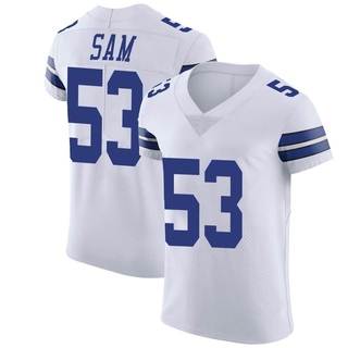 Elite Christian Sam Men's Dallas Cowboys Vapor Untouchable Jersey - White