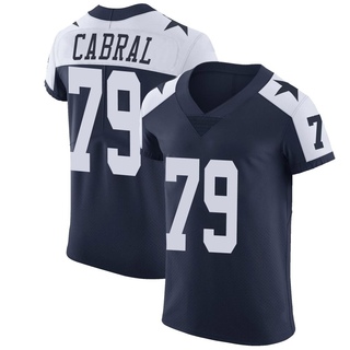 Elite Cohl Cabral Men's Dallas Cowboys Alternate Vapor Untouchable Jersey - Navy