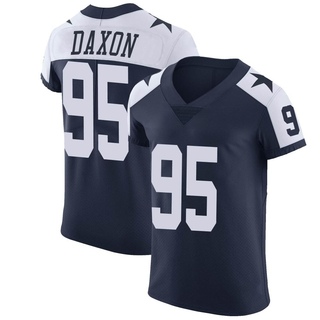 Elite Denzel Daxon Men's Dallas Cowboys Alternate Vapor Untouchable Jersey - Navy