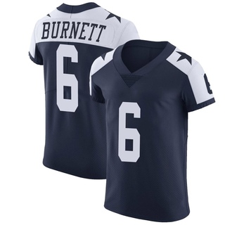 Elite Deontay Burnett Men's Dallas Cowboys Alternate Vapor Untouchable Jersey - Navy