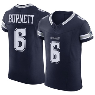 Elite Deontay Burnett Men's Dallas Cowboys Vapor F.U.S.E. Jersey - Navy