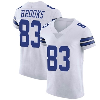 Elite Jalen Brooks Men's Dallas Cowboys Vapor Untouchable Jersey - White