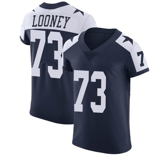 Elite Joe Looney Men's Dallas Cowboys Alternate Vapor Untouchable Jersey - Navy