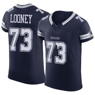 Elite Joe Looney Men's Dallas Cowboys Vapor F.U.S.E. Jersey - Navy