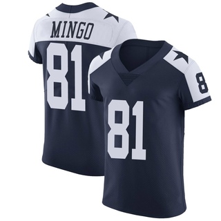 Elite Jonathan Mingo Men's Dallas Cowboys Alternate Vapor Untouchable Jersey - Navy