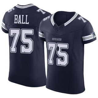 Elite Josh Ball Men's Dallas Cowboys Vapor F.U.S.E. Jersey - Navy