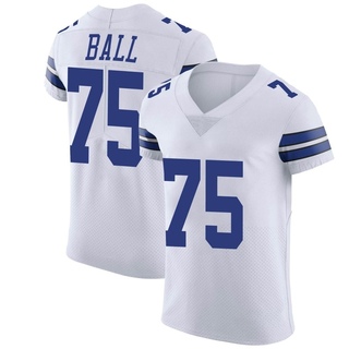 Elite Josh Ball Men's Dallas Cowboys Vapor Untouchable Jersey - White