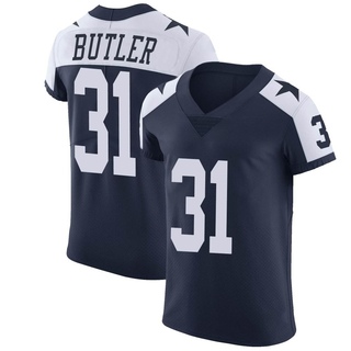 Elite Josh Butler Men's Dallas Cowboys Alternate Vapor Untouchable Jersey - Navy