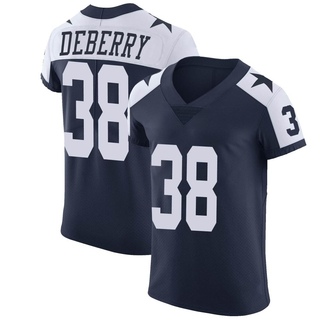 Elite Josh DeBerry Men's Dallas Cowboys Alternate Vapor Untouchable Jersey - Navy