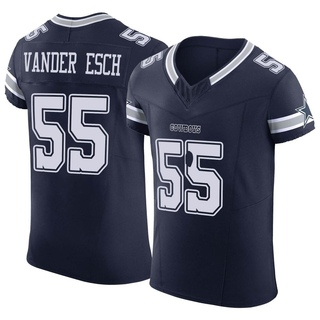 Elite Leighton Vander Esch Men's Dallas Cowboys Vapor F.U.S.E. Jersey - Navy