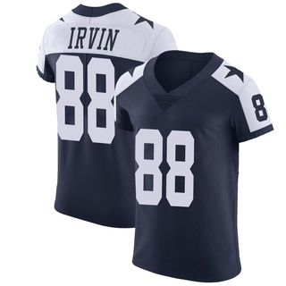 Elite Michael Irvin Men's Dallas Cowboys Alternate Vapor Untouchable Jersey - Navy