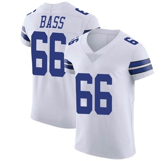 Elite T.J. Bass Men's Dallas Cowboys Vapor Untouchable Jersey - White