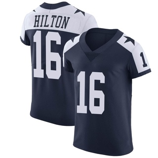 Elite T.Y. Hilton Men's Dallas Cowboys Alternate Vapor Untouchable Jersey - Navy