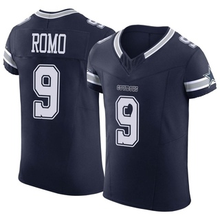 Elite Tony Romo Men's Dallas Cowboys Vapor F.U.S.E. Jersey - Navy