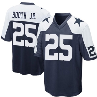 Game Andrew Booth Jr. Men's Dallas Cowboys Throwback Jersey - Navy Blue