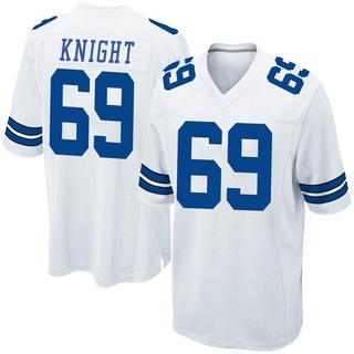 Game Brandon Knight Men's Dallas Cowboys Jersey - White