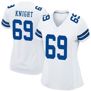 Game Brandon Knight Women's Dallas Cowboys Jersey - White