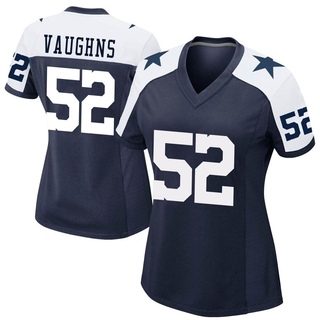 Game Byron Vaughns Women's Dallas Cowboys Alternate Jersey - Navy