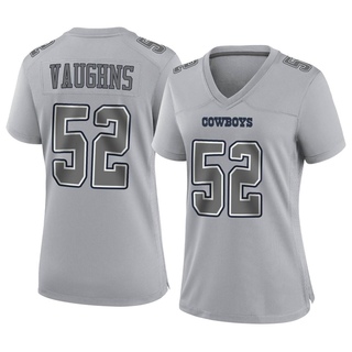 Game Byron Vaughns Women's Dallas Cowboys Atmosphere Fashion Jersey - Gray