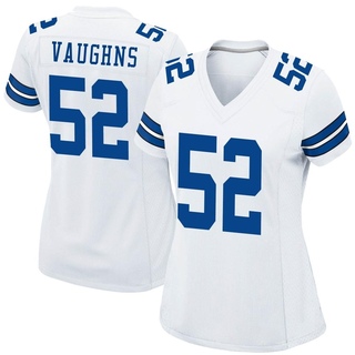 Game Byron Vaughns Women's Dallas Cowboys Jersey - White