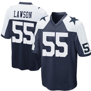 Game Carl Lawson Men's Dallas Cowboys Throwback Jersey - Navy Blue