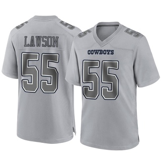 Game Carl Lawson Youth Dallas Cowboys Atmosphere Fashion Jersey - Gray