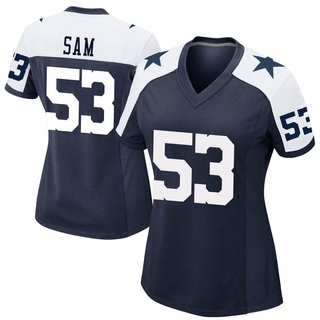 Game Christian Sam Women's Dallas Cowboys Alternate Jersey - Navy