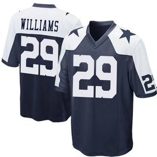 Game Damien Williams Men's Dallas Cowboys Throwback Jersey - Navy Blue