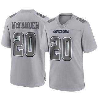 Game Darren McFadden Men's Dallas Cowboys Atmosphere Fashion Jersey - Gray