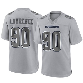 Game Demarcus Lawrence Men's Dallas Cowboys DeMarcus Lawrence Atmosphere Fashion Jersey - Gray