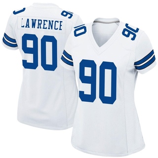 Game Demarcus Lawrence Women's Dallas Cowboys DeMarcus Lawrence Jersey - White