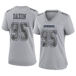 Game Denzel Daxon Women's Dallas Cowboys Atmosphere Fashion Jersey - Gray