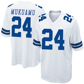 Game Israel Mukuamu Men's Dallas Cowboys Jersey - White