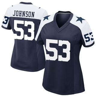 Game Jason Johnson Women's Dallas Cowboys Alternate Jersey - Navy