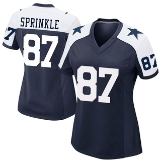 Game Jeremy Sprinkle Women's Dallas Cowboys Alternate Jersey - Navy