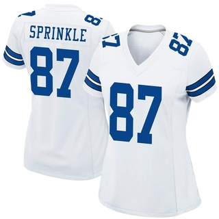 Game Jeremy Sprinkle Women's Dallas Cowboys Jersey - White