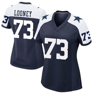 Game Joe Looney Women's Dallas Cowboys Alternate Jersey - Navy