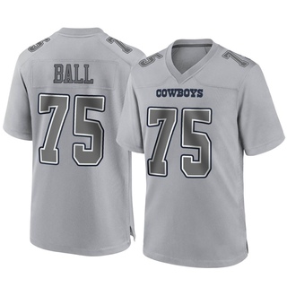 Game Josh Ball Men's Dallas Cowboys Atmosphere Fashion Jersey - Gray