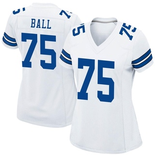 Game Josh Ball Women's Dallas Cowboys Jersey - White