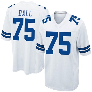 Game Josh Ball Youth Dallas Cowboys Jersey - White