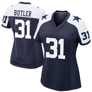 Game Josh Butler Women's Dallas Cowboys Alternate Jersey - Navy