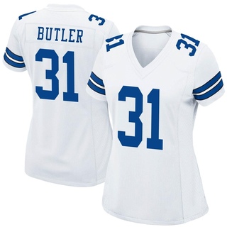 Game Josh Butler Women's Dallas Cowboys Jersey - White