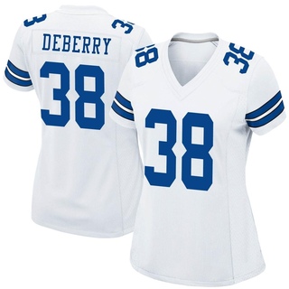 Game Josh DeBerry Women's Dallas Cowboys Jersey - White