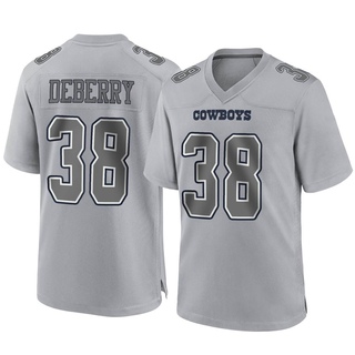 Game Josh DeBerry Youth Dallas Cowboys Atmosphere Fashion Jersey - Gray