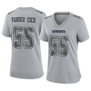 Game Leighton Vander Esch Women's Dallas Cowboys Atmosphere Fashion Jersey - Gray