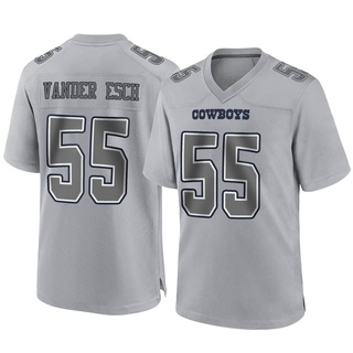 Game Leighton Vander Esch Youth Dallas Cowboys Atmosphere Fashion Jersey - Gray