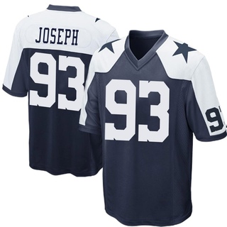 Game Linval Joseph Youth Dallas Cowboys Throwback Jersey - Navy Blue